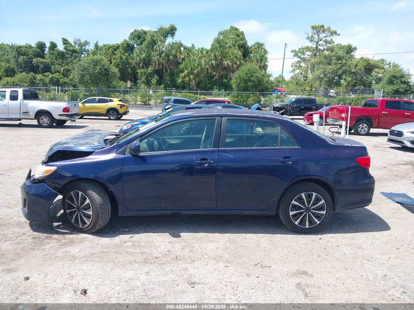 2012 Toyota Corolla 1.8 Le blue Lot 111045246448 Vin 2T1BU4EE8CC774032