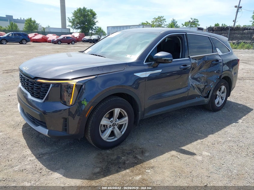 Vin: 5xyrg4jc5sg382980, lot: 45744255, kia sorento lx 20252