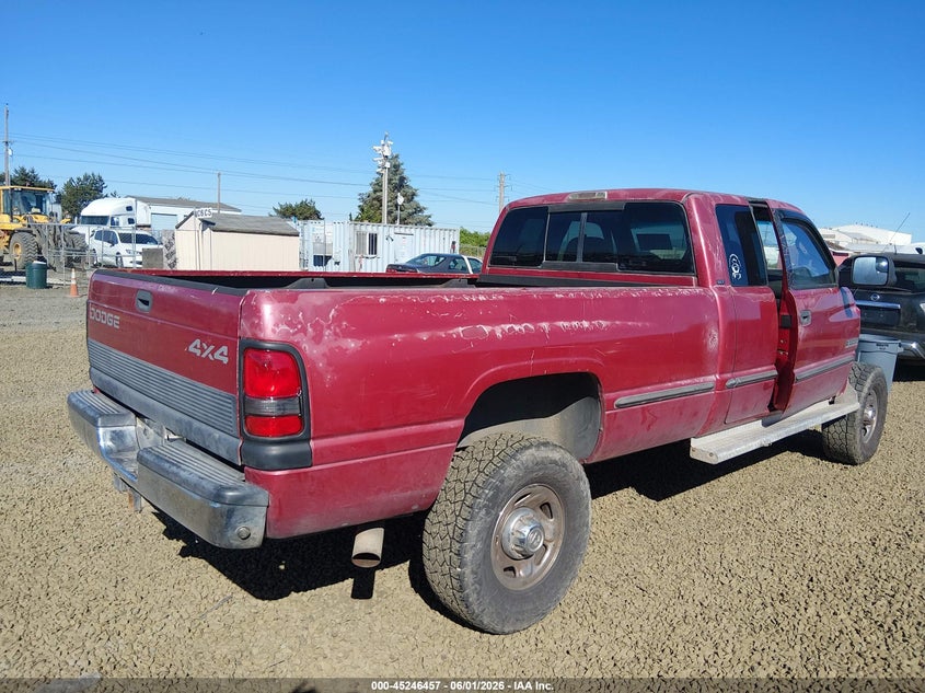 DODGE RAM 2500 1999 VIN 3B7KF2366XG194493