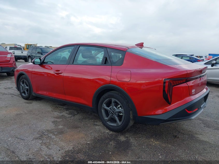 Vin: 3kpft4de5se132969, lot: 45744262, kia k4 lxs 20253
