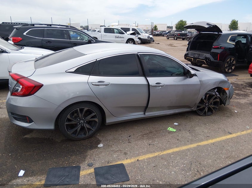 VIN 2HGFC2F8XMH537052 2021 HONDA CIVIC SPORT