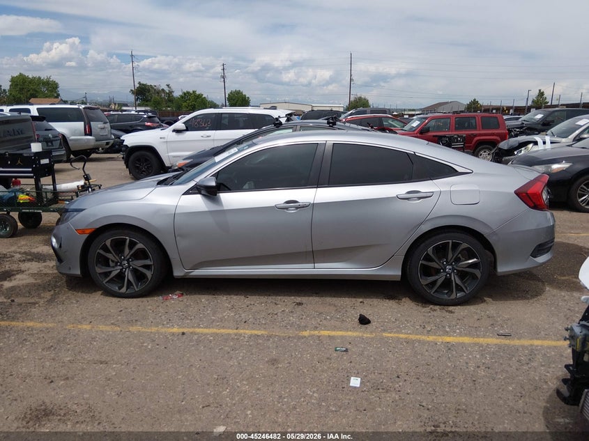 VIN 2HGFC2F8XMH537052 2021 HONDA CIVIC SPORT