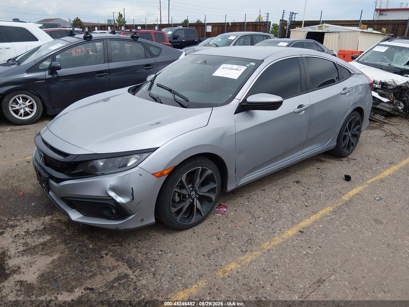 VIN 2HGFC2F8XMH537052 2021 HONDA CIVIC SPORT