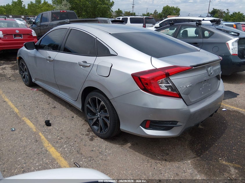 VIN 2HGFC2F8XMH537052 2021 HONDA CIVIC SPORT