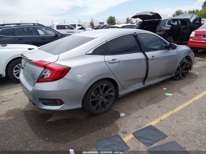 VIN 2HGFC2F8XMH537052 2021 HONDA CIVIC SPORT