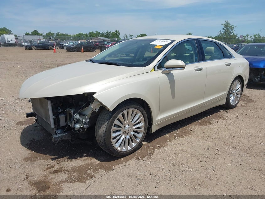 Vin: 3ln6l2j97er834747, lot: 45744289, lincoln mkz 20142