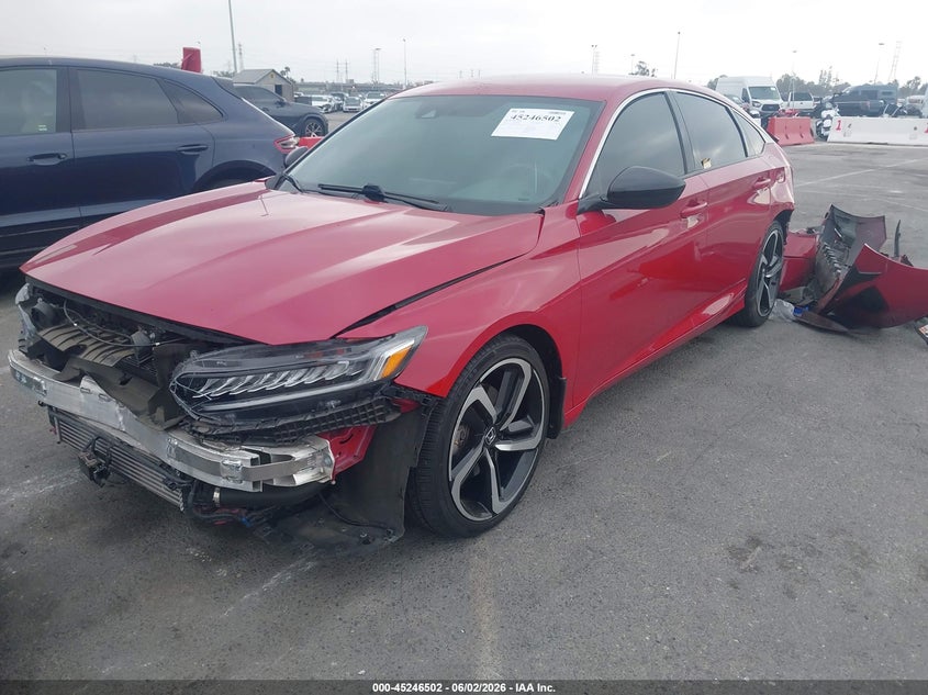 2021 Honda Accord Sport 1HGCV1F3XMA047382 photo 1