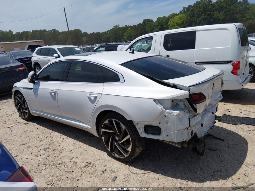 Vin: wvwtr7an3pe014946, lot: 45744327, volkswagen arteon 2.0t sel premium r-line 20233