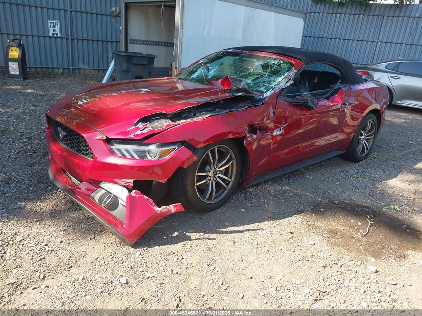 2017 FORD MUSTANG auction photo 2