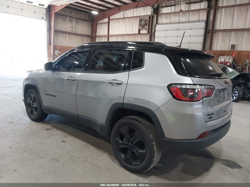 Vin: 3c4njdbb1kt598775, lot: 45744401, jeep compass altitude 4x4 20193