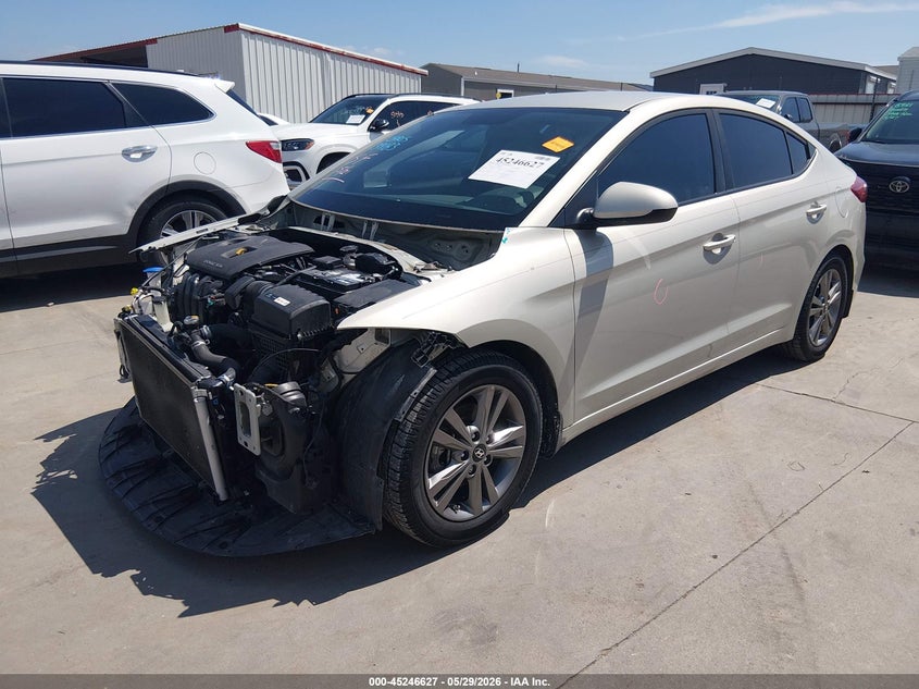 VIN 5NPD84LF4JH322002 2018 HYUNDAI ELANTRA SEL