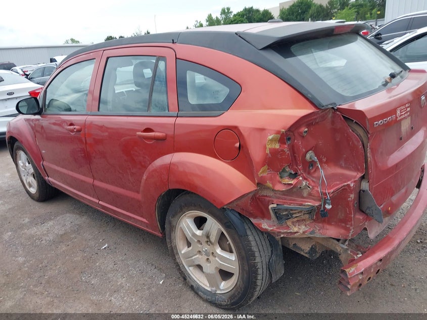 2009 Dodge Caliber Sxt VIN: 1B3HB48A39D206972 Lot: 45246632