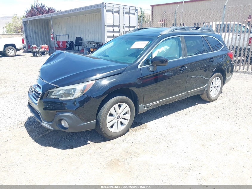 2018 SUBARU OUTBACK auction photo 2
