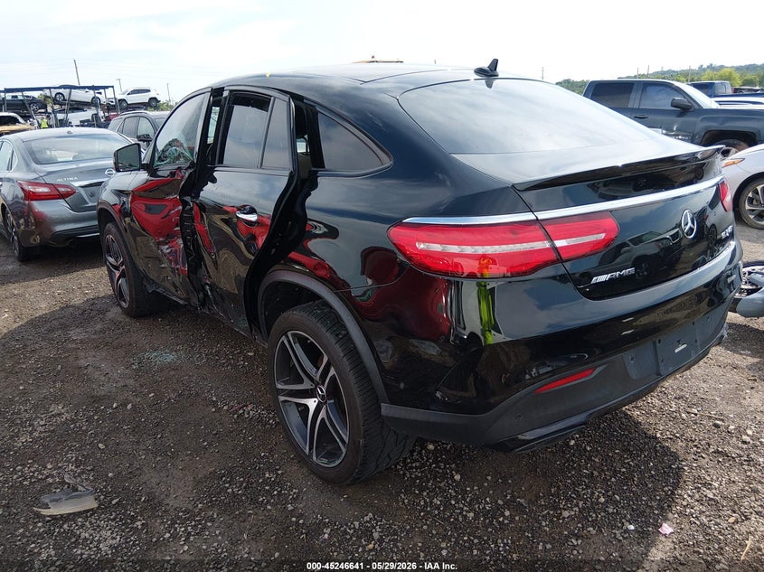 2019 Mercedes-Benz Amg Gle 43 Coupe 4Matic VIN: 4JGED6EB4KA144165 Lot: 45246641