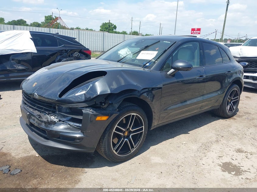 Vin: wp1aa2a54llb03236, lot: 45744448, porsche macan 20202
