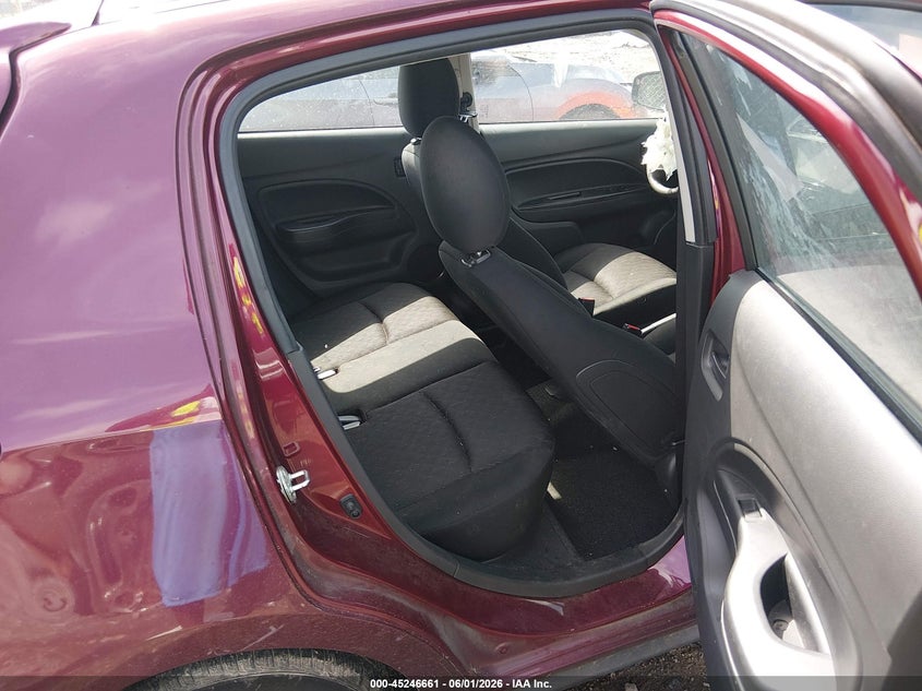 2021 Mitsubishi Mirage Carbonite Edition/Es/Le VIN: ML32AUHJXMH002326 Lot: 45246661