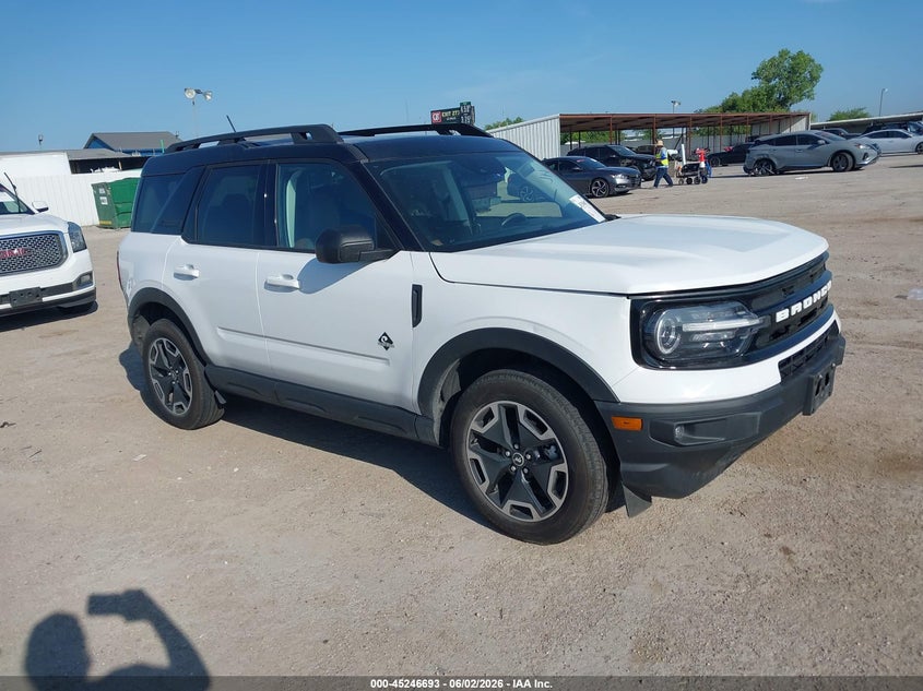 Vin: 3fmcr9c62rrf40160, lot: 45744496, ford bronco sport outer banks 2024 img_1