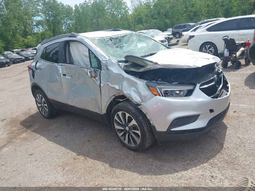 Vin: kl4cjesm2nb530158, lot: 45744526, buick encore awd preferred 2022 img_1