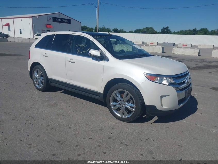 Vin: 2fmdk3k95dbc61472, lot: 45744530, ford edge limited 20131