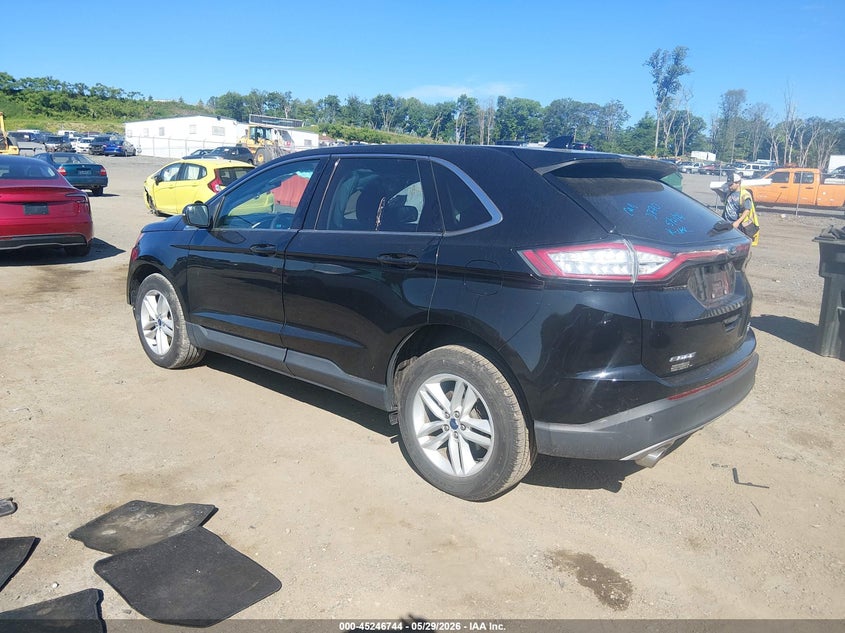 Vin: 2fmpk4j97hbc57756, lot: 45744546, ford edge sel 20173