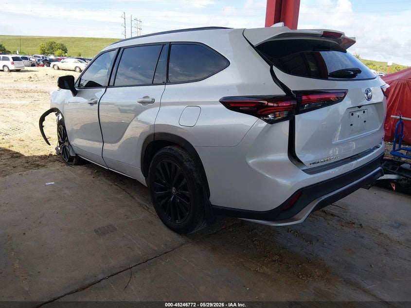 Vin: 5tdkdrah6rs548469, lot: 45744575, toyota highlander xse 20243