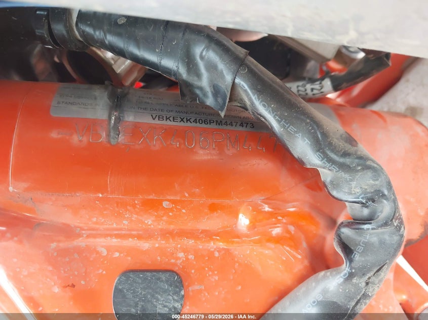 2023 Ktm 500 Exc-F Six Days VIN: VBKEXK406PM447473 Lot: 45246779