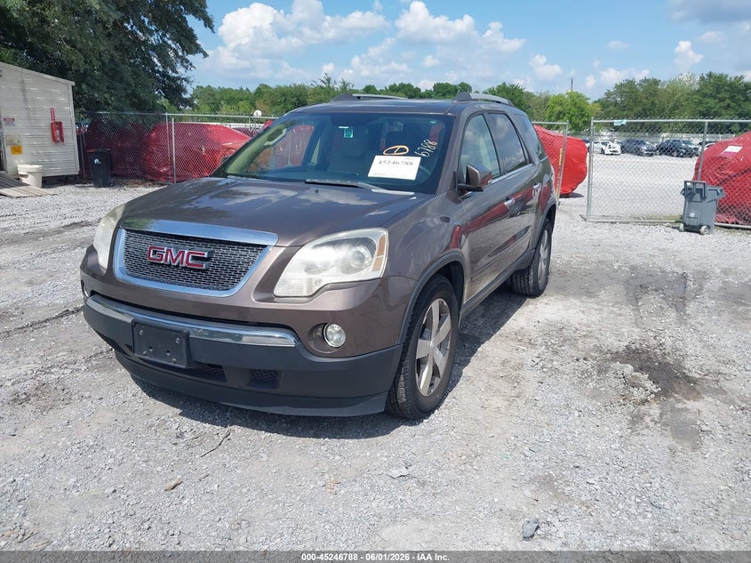 Vin: 1gkkvsed1bj179393, lot: 45744591, gmc acadia slt-2 20112