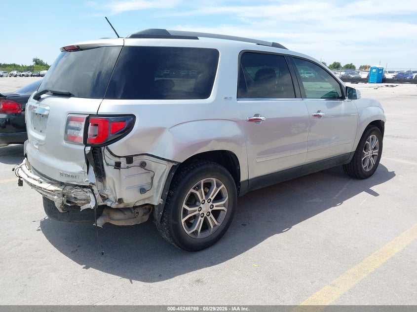 Vin: 1gkkrskd2ej191386, lot: 45744602, gmc acadia slt-2 20144