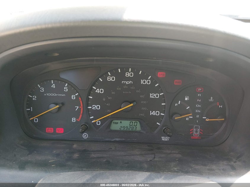 2001 Honda Accord 3.0 Ex VIN: 1HGCG16511A084585 Lot: 45246803