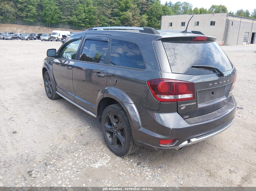 Vin: 3c4pddgg8kt779845, lot: 45744648, dodge journey crossroad awd 20193