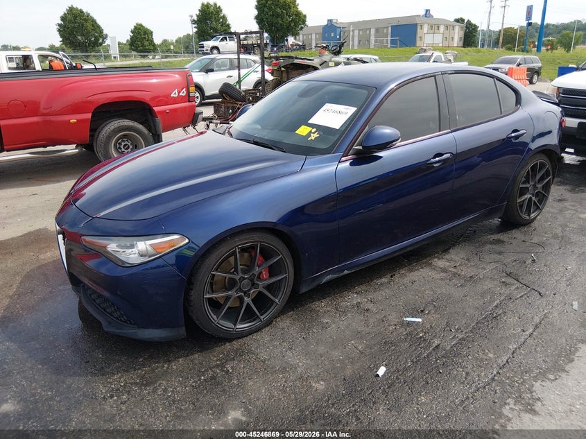Vin: zarfaebn0h7555889, lot: 45744672, alfa romeo giulia rwd 20172
