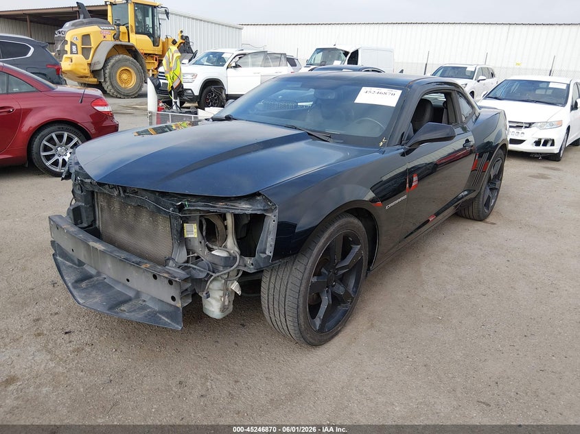 Vin: 2g1fc1e39c9204826, lot: 45744673, chevrolet camaro 2lt 20122
