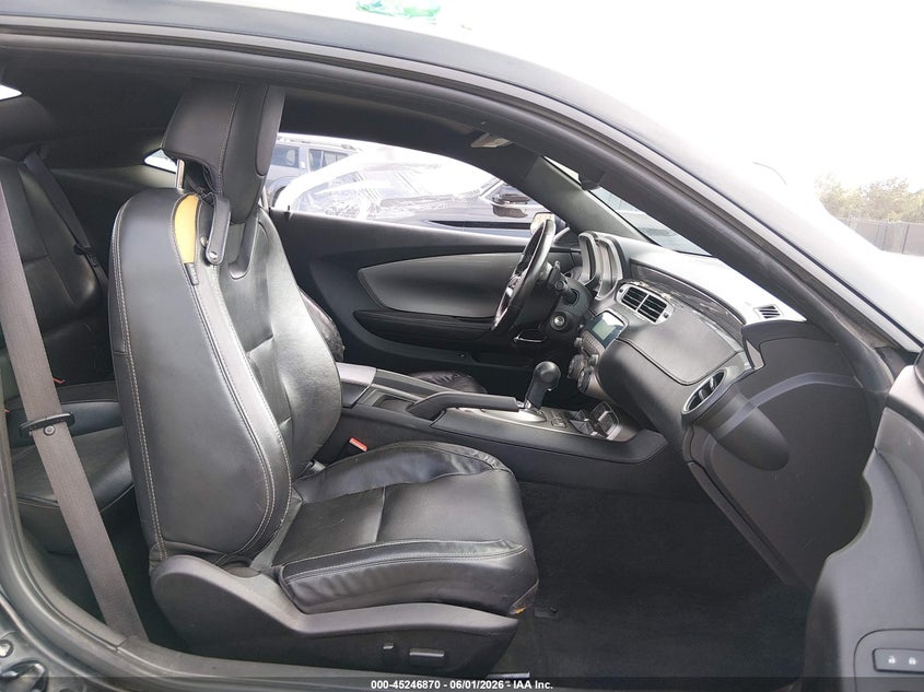 2012 Chevrolet Camaro 3.6 2Lt black Lot 111045246870 Vin 2G1FC1E39C9204826