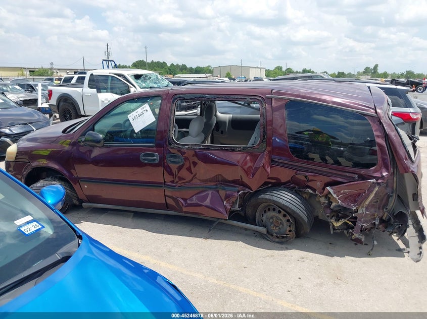 2008 Chevrolet Uplander Ls VIN: 1GNDV23WX8D158744 Lot: 45246878