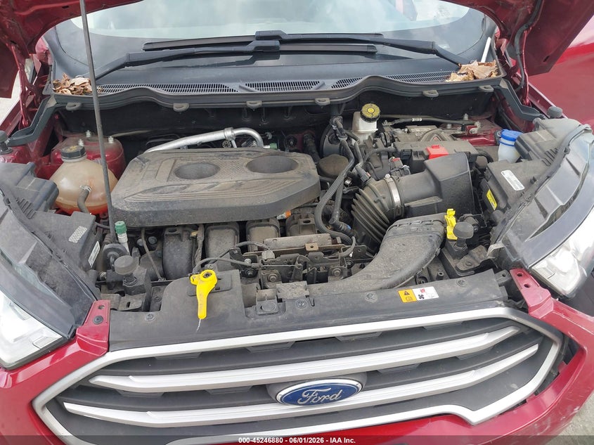 2020 Ford Ecosport Se VIN: MAJ6S3GLXLC346927 Lot: 45246880