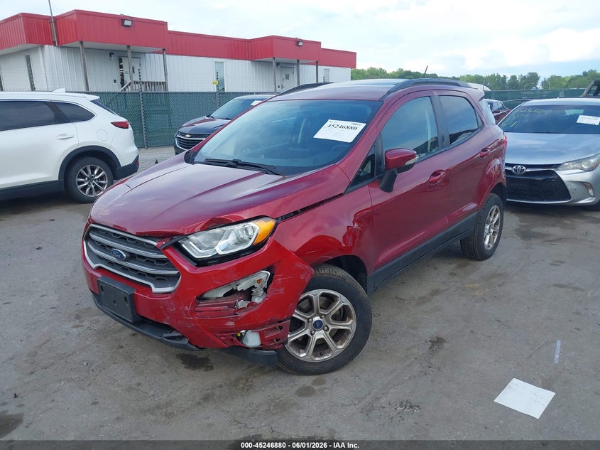 Vin: maj6s3glxlt346927, lot: 45744683, ford ecosport se 20202
