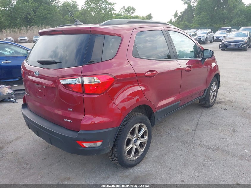 Vin: maj6s3glxlt346927, lot: 45744683, ford ecosport se 20204