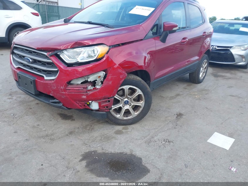 2020 Ford Ecosport Se VIN: MAJ6S3GLXLC346927 Lot: 45246880