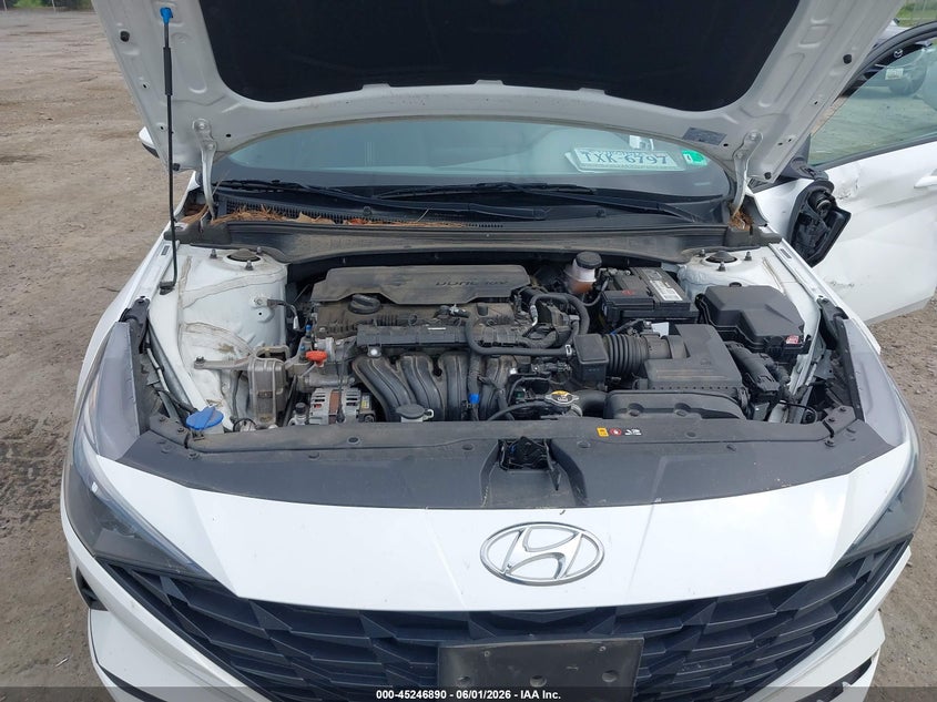 2022 Hyundai Elantra Sel VIN: 5NPLM4AG7NH085949 Lot: 45246890