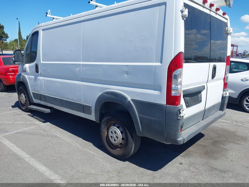Vin: 3c6trvag8he515981, lot: 45744706, ram promaster 1500 low roof 136 wb 20173