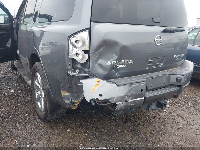 2013 Nissan Armada Platinum VIN: 5N1BA0NC0DN605696 Lot: 45246916