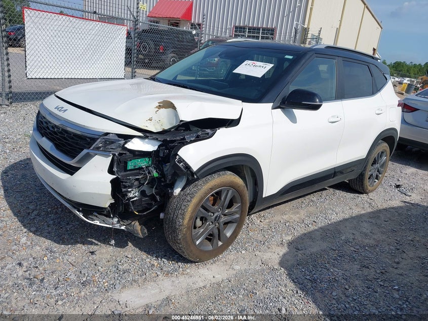 Vin: kndeu2aa2p7373846, lot: 45744754, kia seltos s 20232