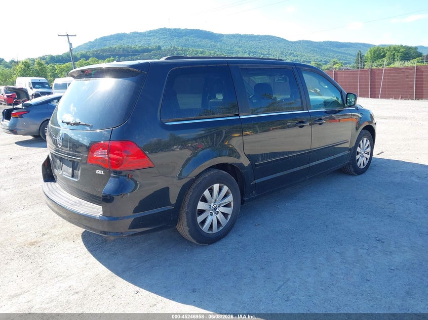 Vin: 2c4rvacgxcr354397, lot: 45744762, volkswagen routan sel 20124