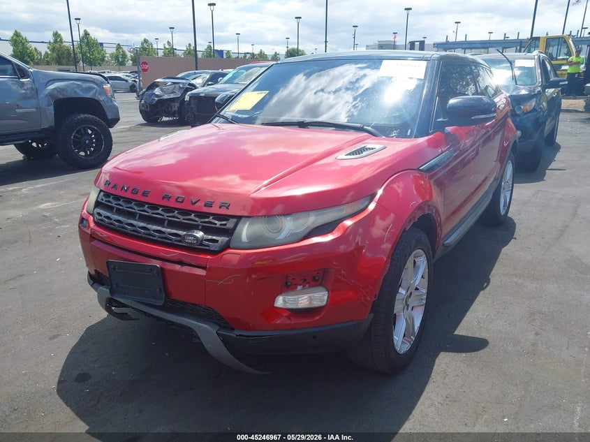 2013 Land Rover Range Rover Evoque Pure Plus VIN: SALVP1BG8DH776457 Lot: 45246967