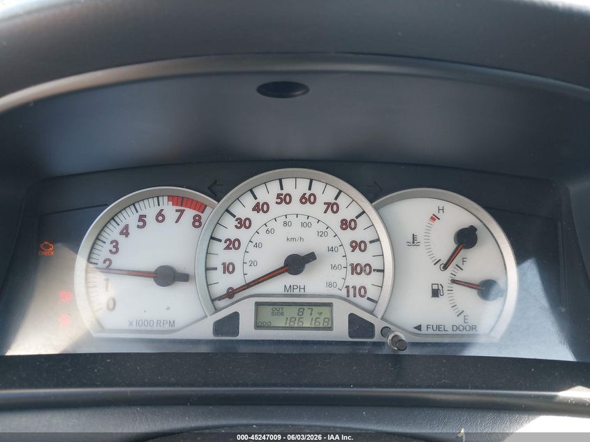 2005 Toyota Corolla S VIN: 2T1BR32E65C434834 Lot: 45247009