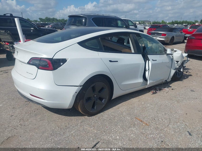 Vin: 5yj3e1eb0nf341082, lot: 45744824, tesla model 3 long range dual motor all-wheel drive 20224