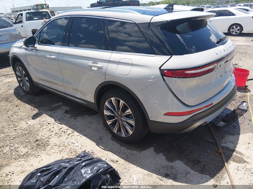 Vin: 5lmcj2c96nul36437, lot: 45744839, lincoln corsair reserve 20223