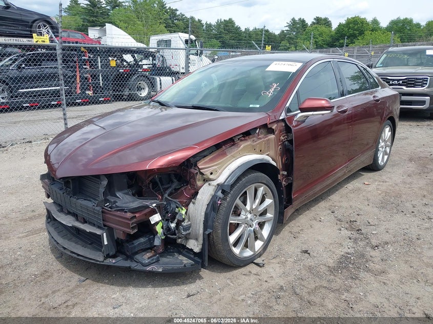 Vin: 3ln6l2jk5fr610008, lot: 45744868, lincoln mkz 20152