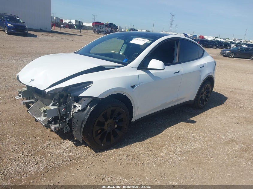 2023 Tesla Model Y Awd/Long Range Dual Motor All-Wheel Drive 7SAYGDEE0PF593609 photo 1