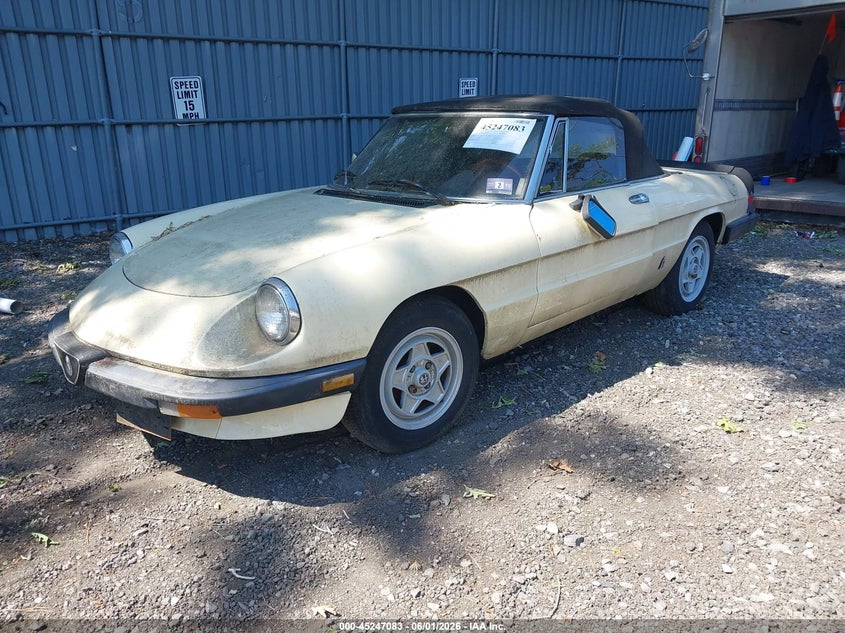 ZARBA5412E1020702 1984 Alfa Romeo Veloce 2000 Spider photo 1